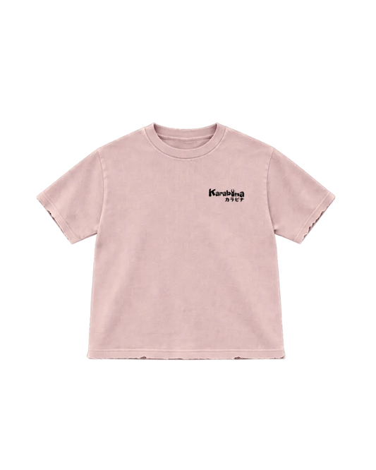 T-shirt KRB — Dust Rose (écorché)