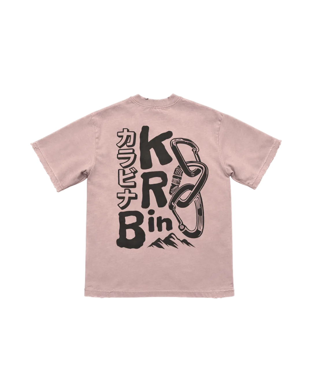 T-shirt KRB — Dust Rose (écorché)
