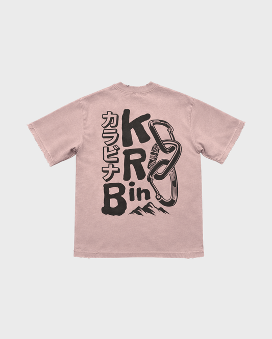 T-shirt KRB — Dust Rose (écorché)