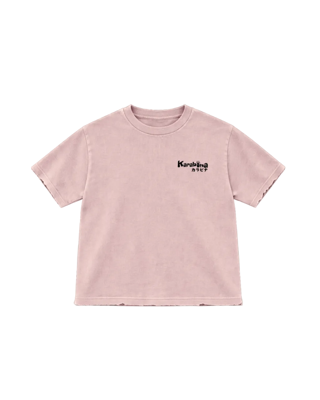 T-shirt DYNAST — Dust Rose (écorché)