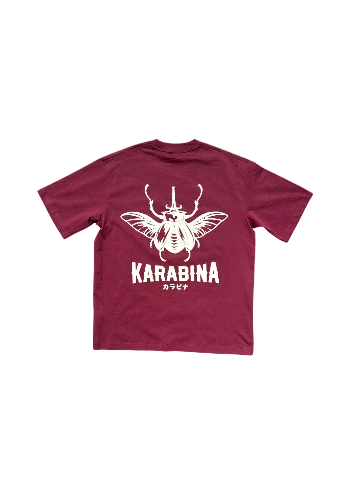 T-shirt DYNAST — Burgund