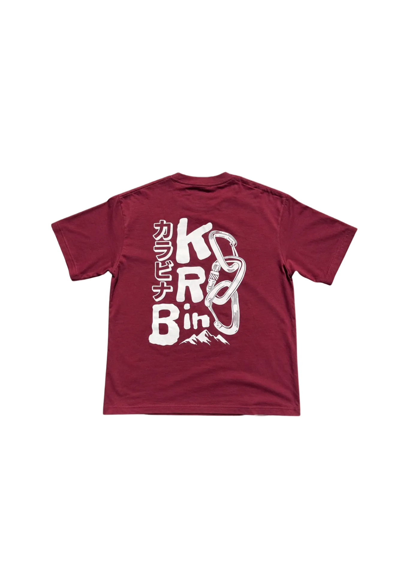T-shirt KRB — Burgund
