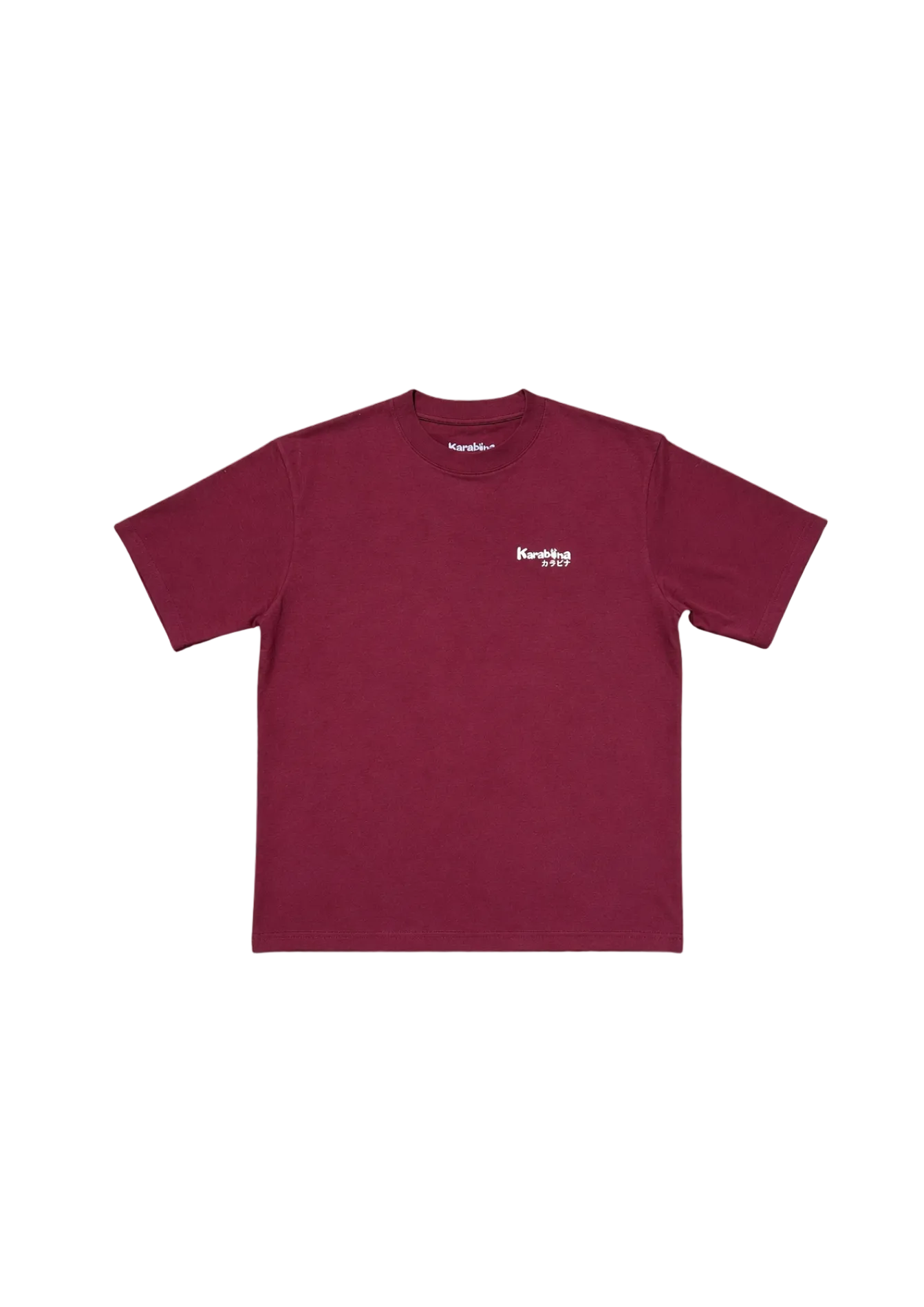 T-shirt KRB — Burgund