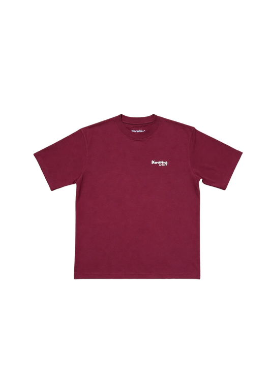 T-shirt KRB — Burgund