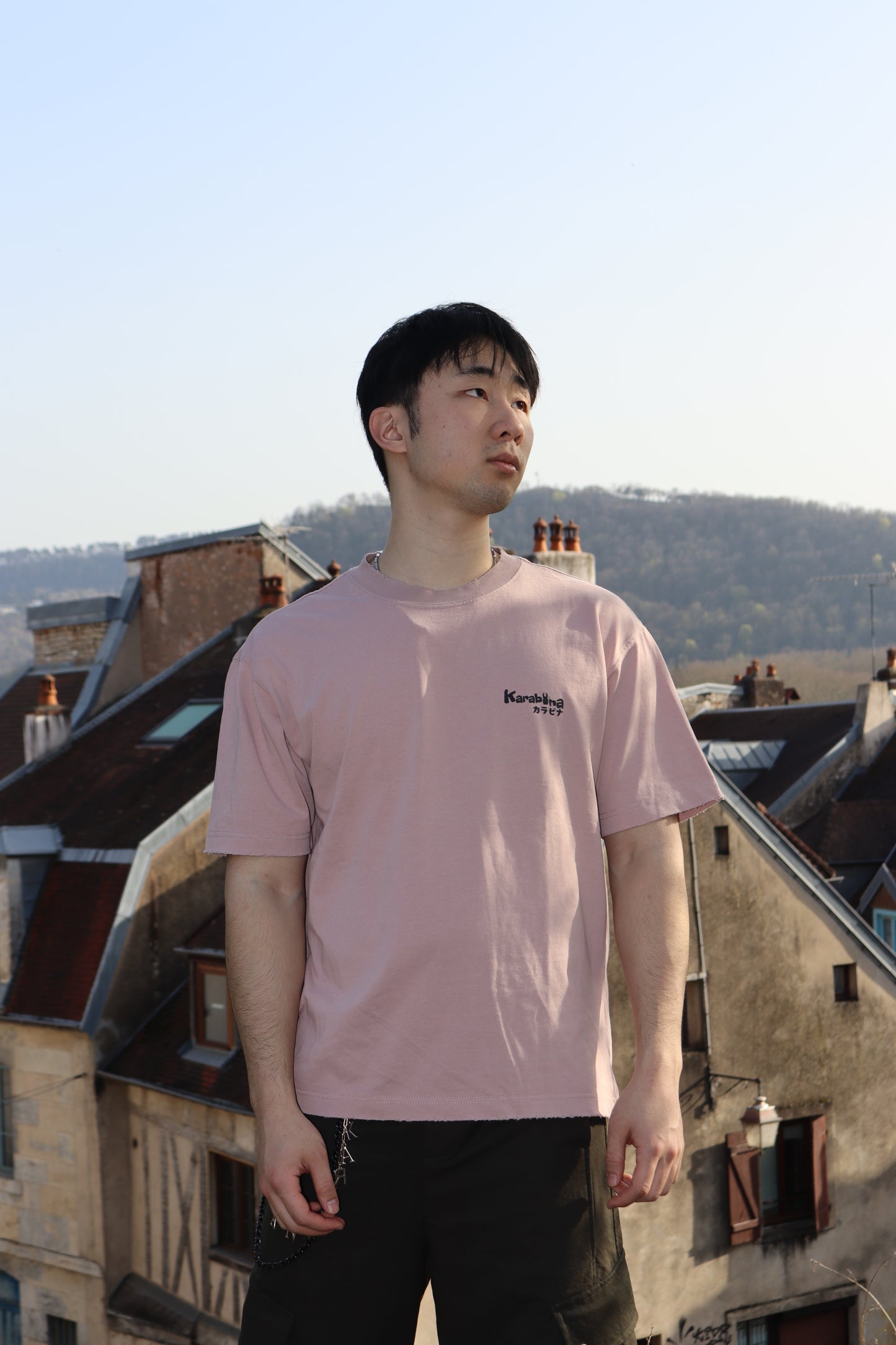 T-shirt KRB — Dust Rose (écorché)