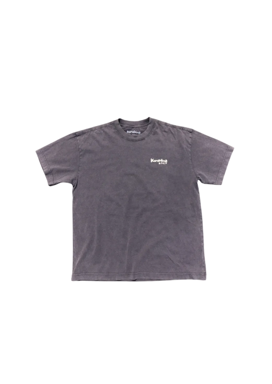 T-shirt DYNAST — Noir vintage