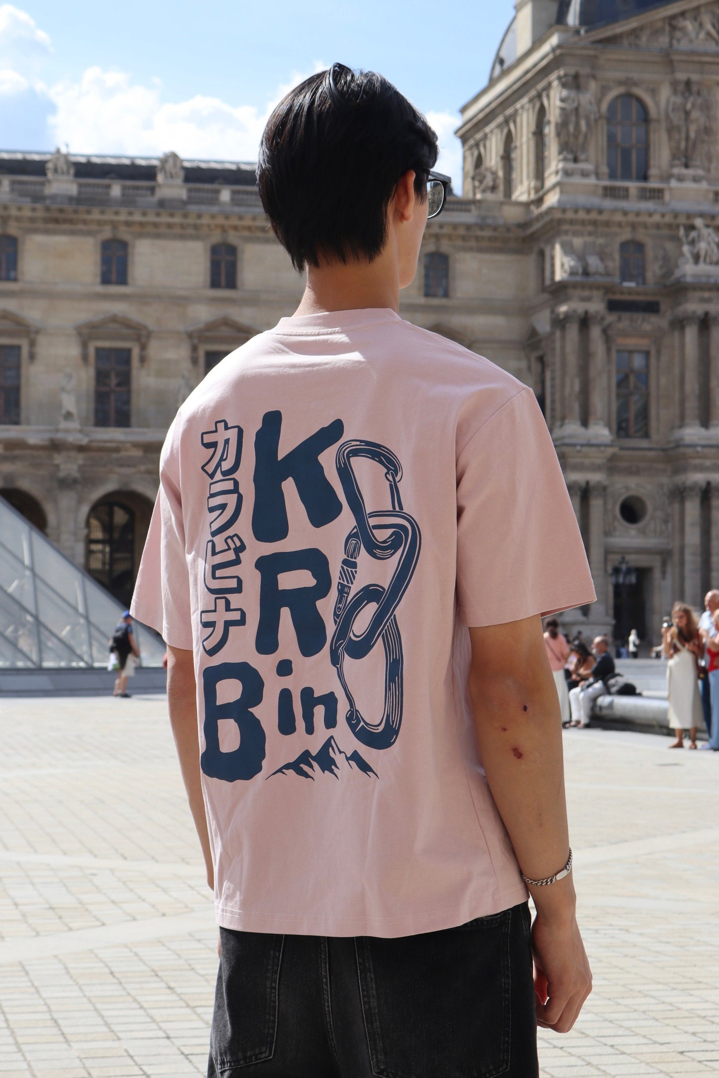 T-shirt KARABINA — Rose