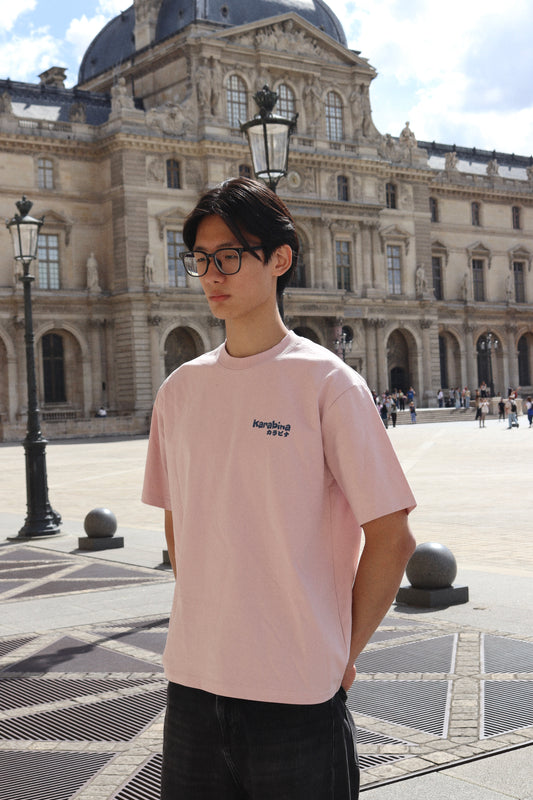 T-shirt KARABINA — Rose