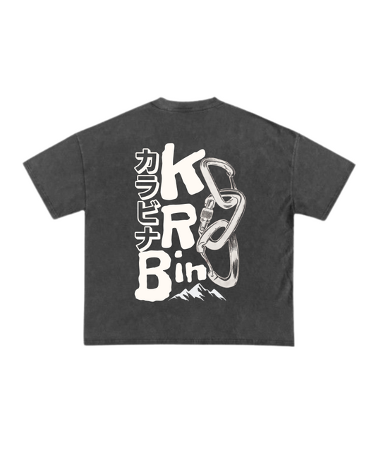 T-shirt KRB — Noir vintage