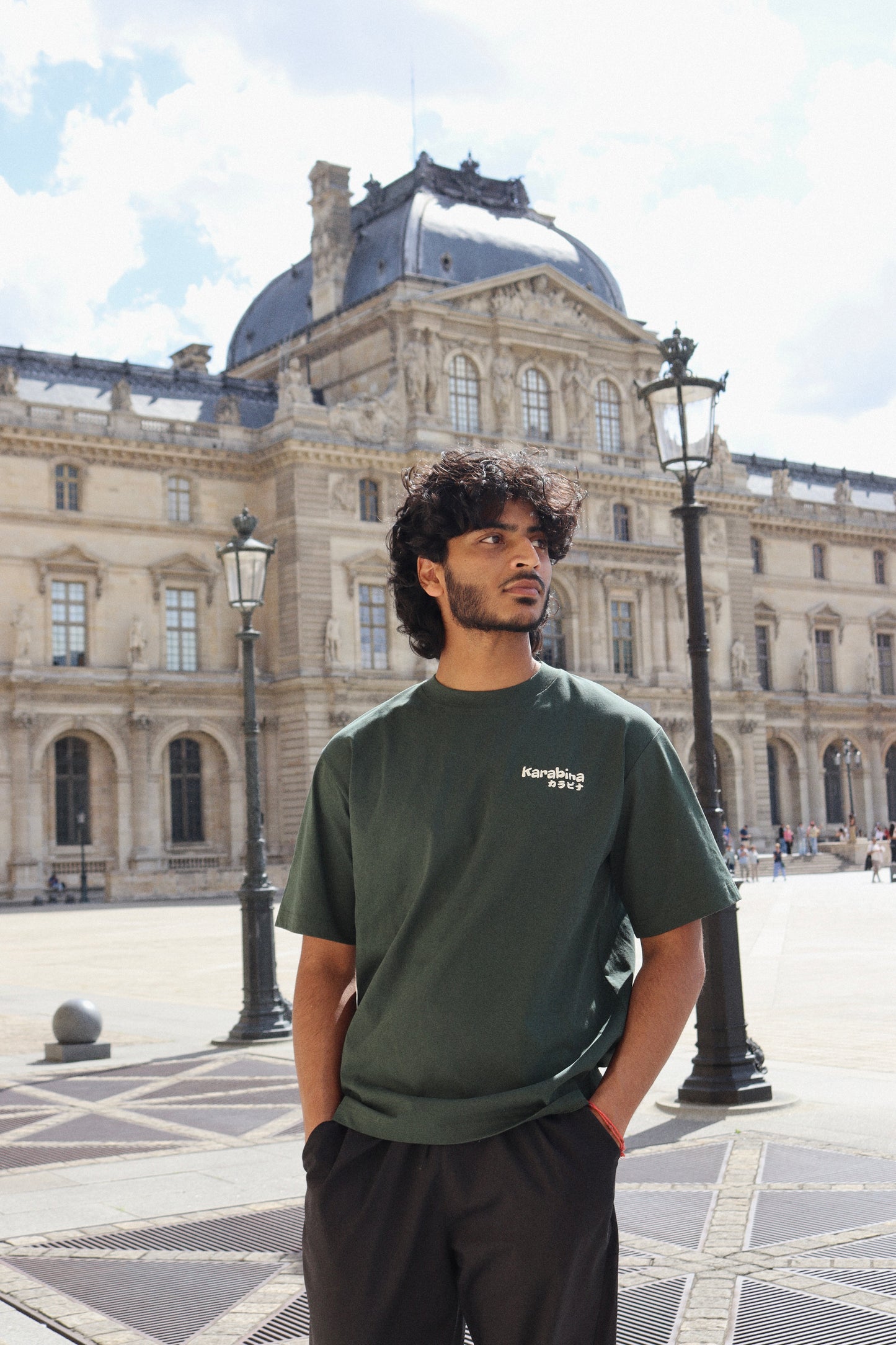 T-shirt KARABINA — Vert