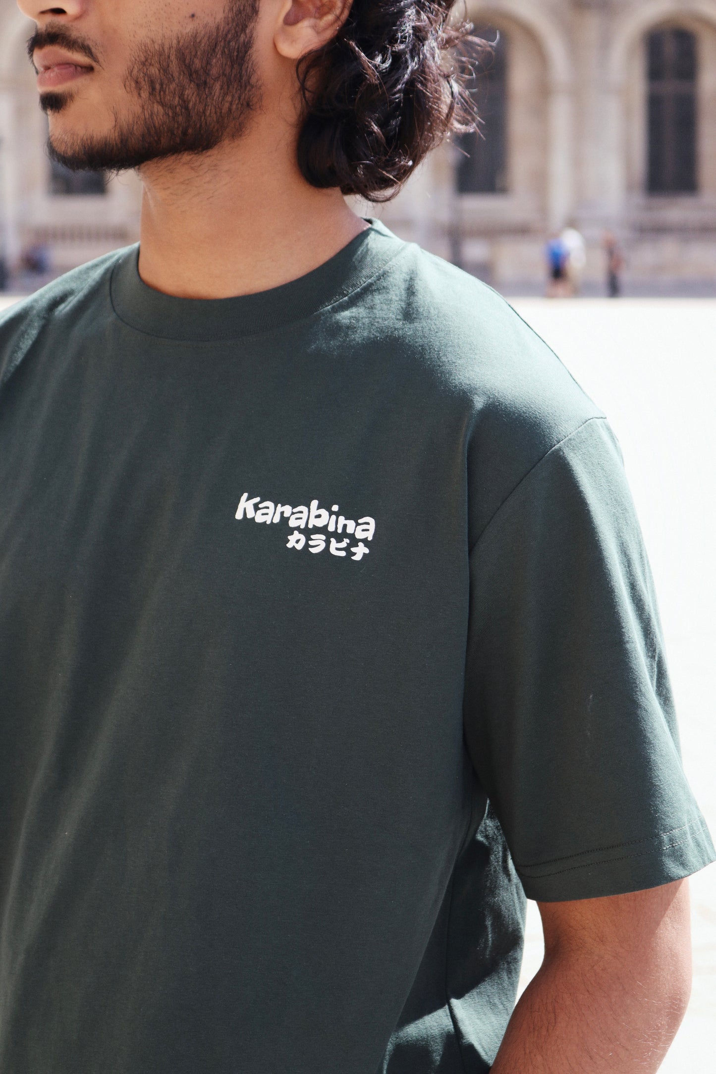 T-shirt KARABINA — Vert