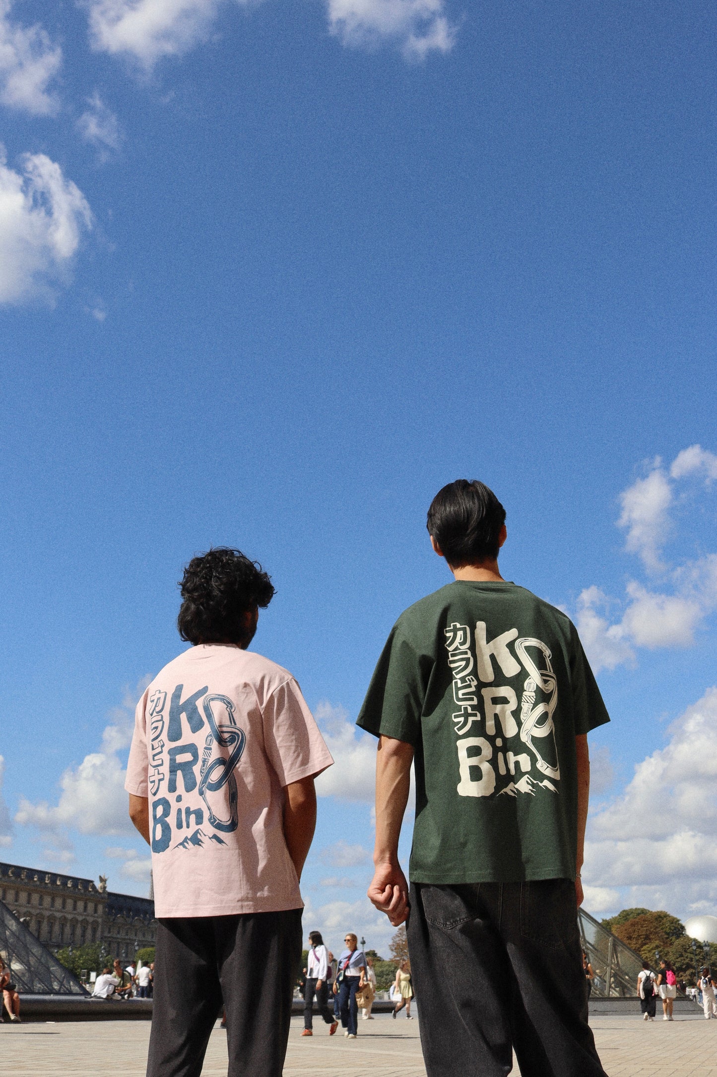 T-shirt KARABINA — Rose