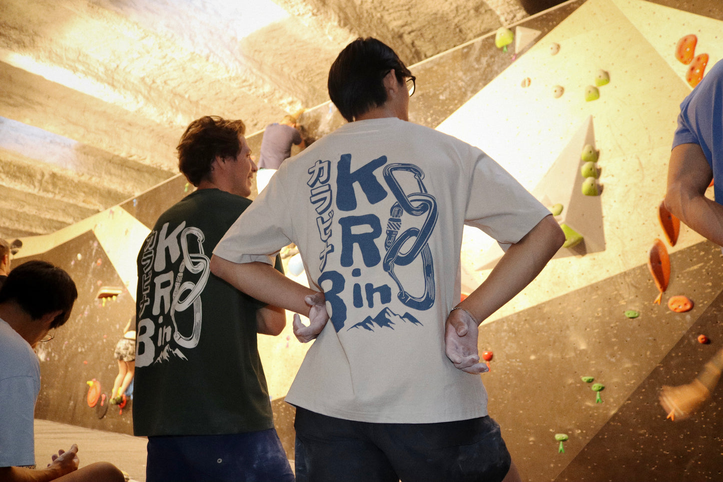 T-shirt KARABINA — Beige